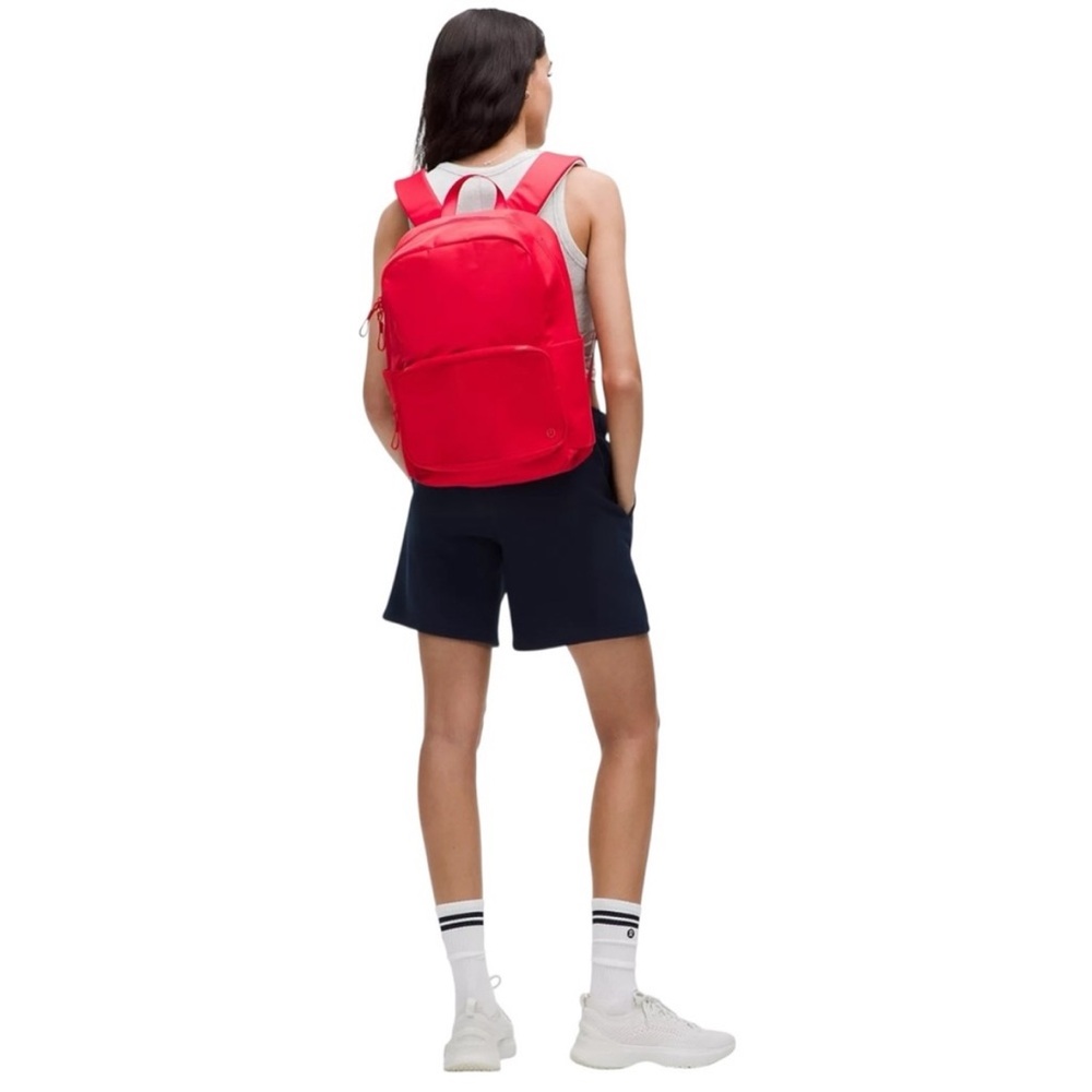 Lululemon | Everywhere Backpack in Lulu Red/ Ocean Air
